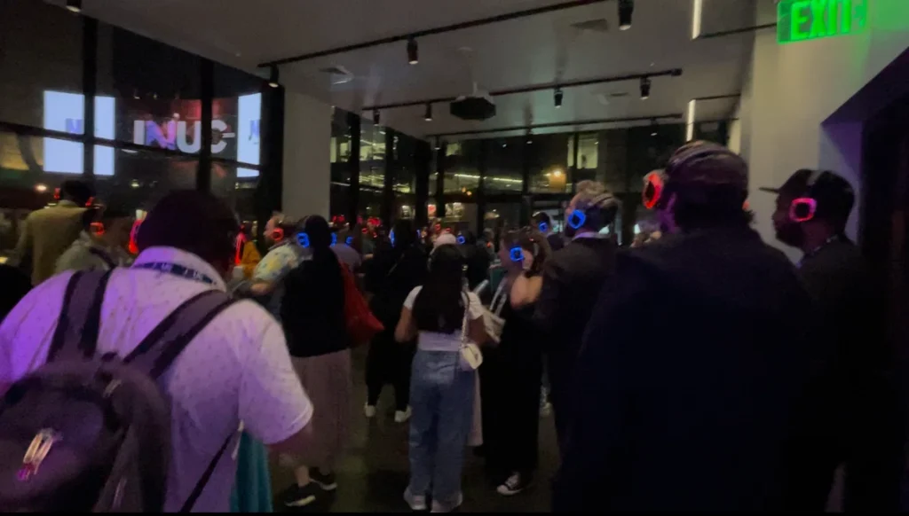 JNUC Jamf Nation Party のサイレントディスコ